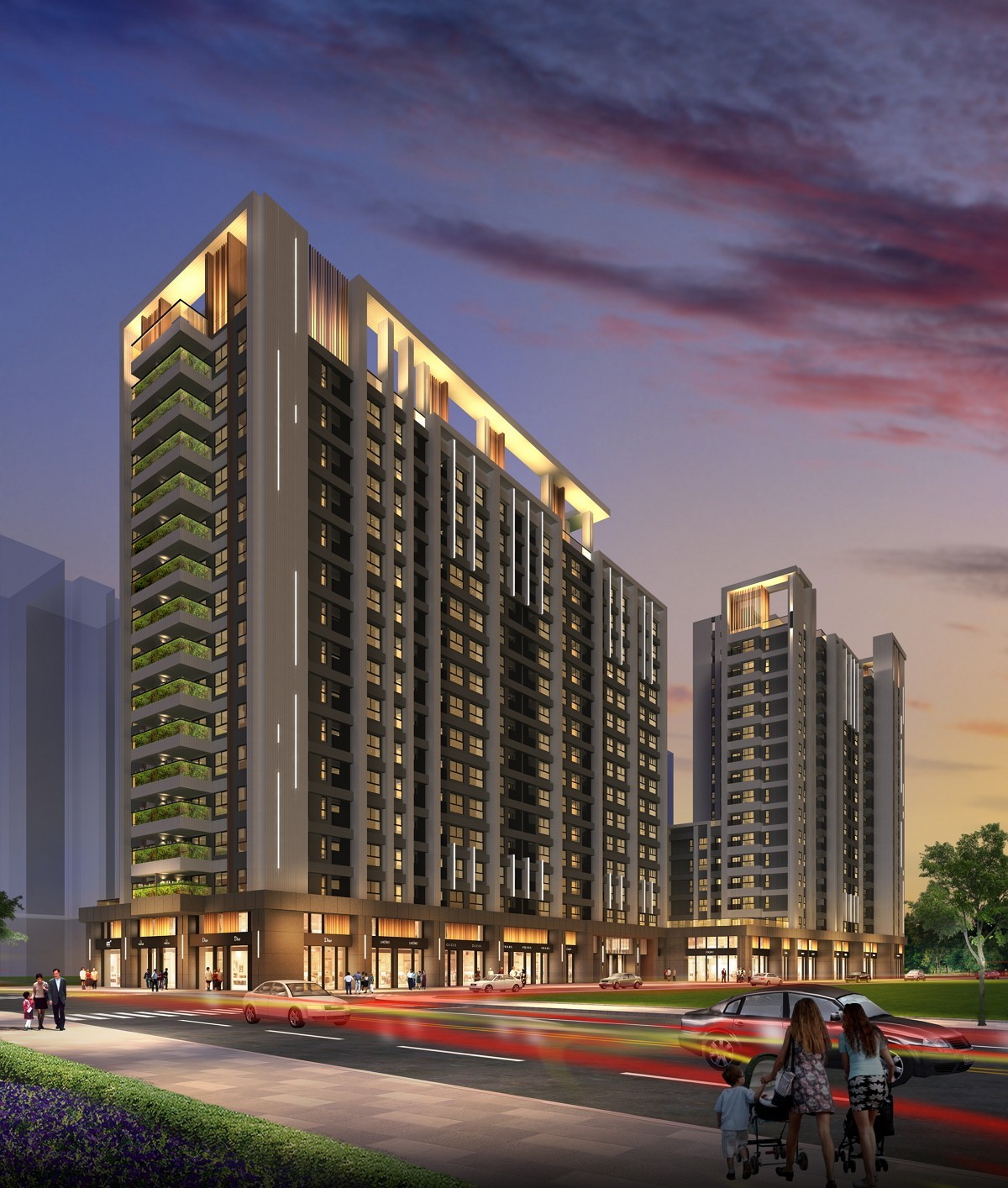 河堤世界｜公園首排｜2字頭進蛋黃區｜兩房平車